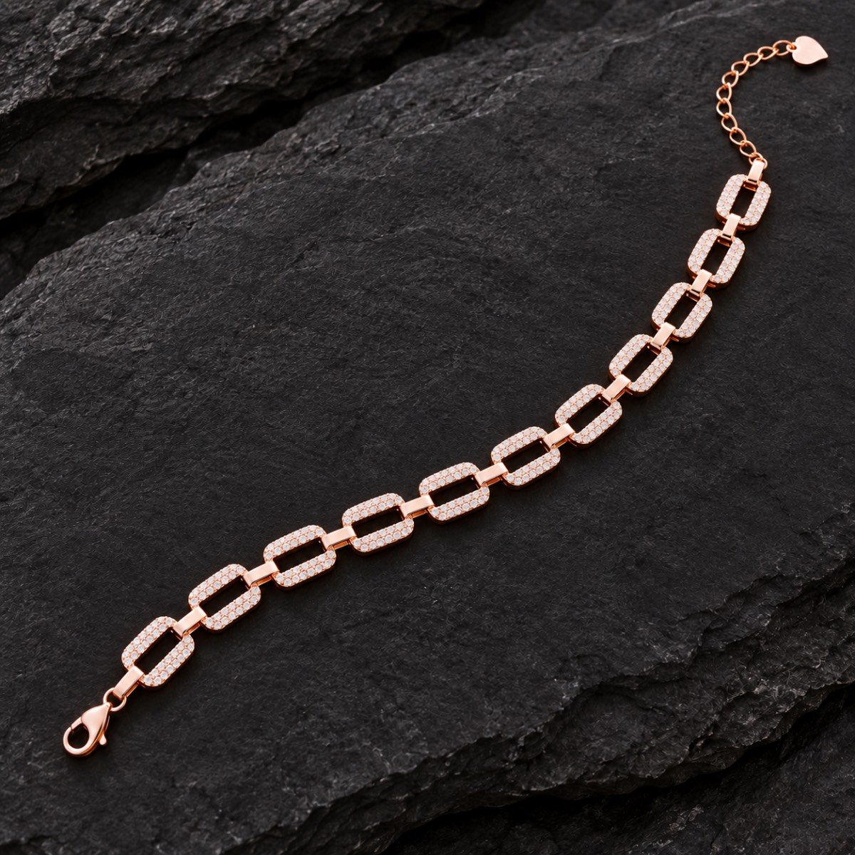 Rosé Radiance Link Bracelet