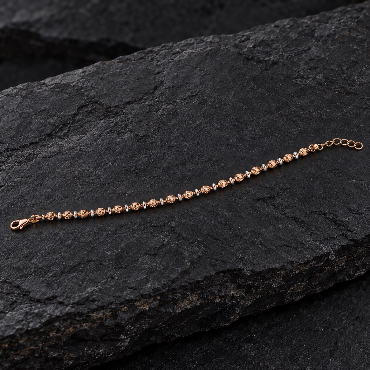 Golden Heritage Bead Bracelet